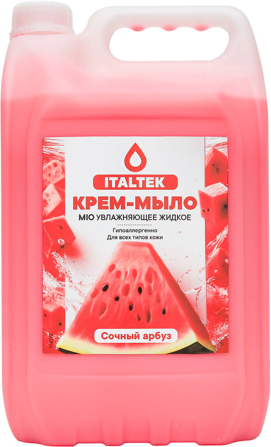 ITALTEK - Жидкое крем-мыло "Сочный арбуз" (5000мл) /4
